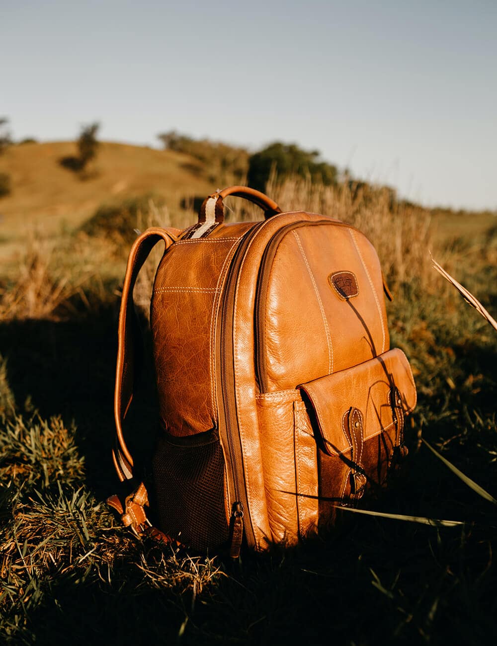 Leather Backpack